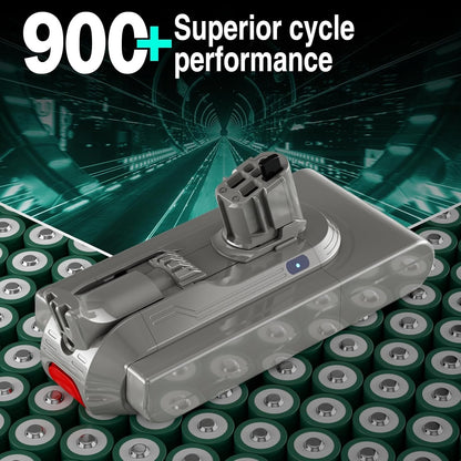 EGR 9000mAh V11/V15 Battery Replacement Compatible with Dyson
