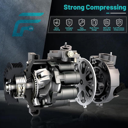 A/C Compressor Fit for Chevrolet K1500 K2500 K3500 P30, for GMC C1500 C2500 C350