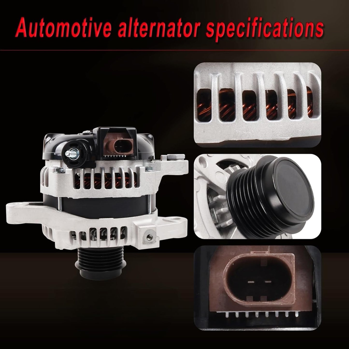 Alternator Compatible with Corolla 2014 2015 2016 2017 2018 2019 1.8L L4, Altern