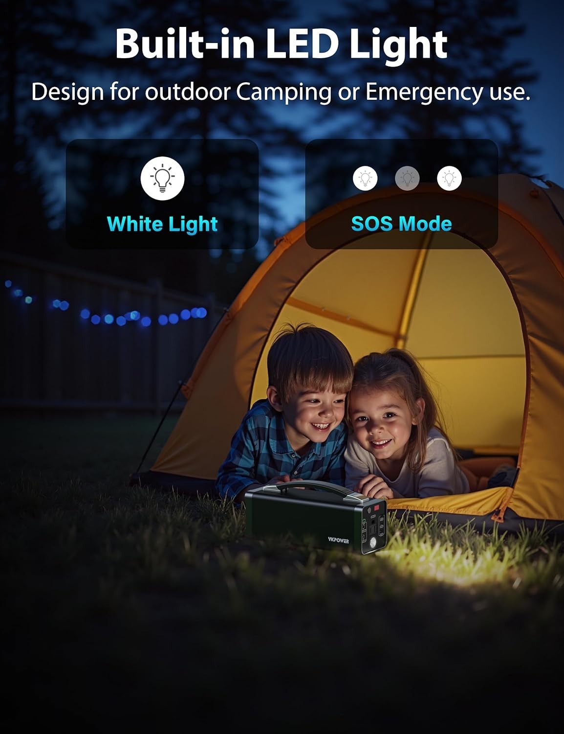 Portable Power Station 150W, 133.2 Wh/36000mAh Fast Charging, Rechargeable Gener