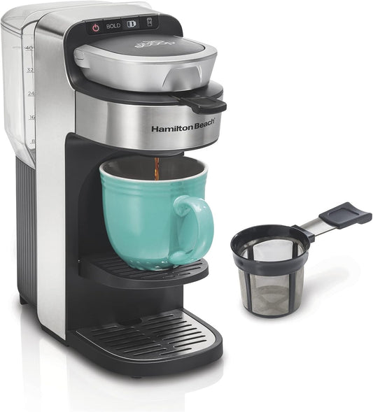 Hamilton Beach The Scoop Single Serve Coffee Maker & Fast Grounds