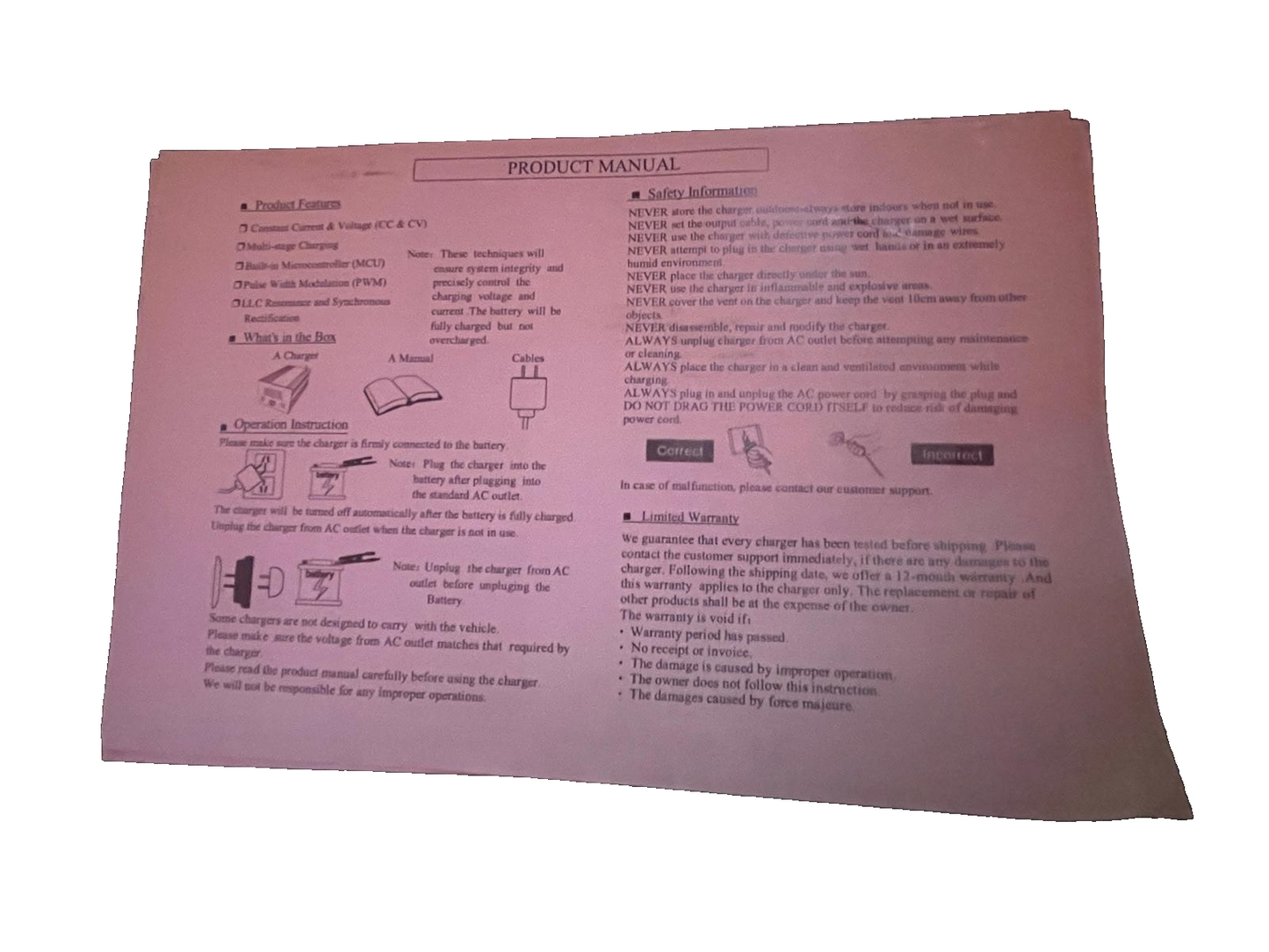 DUBIHU 48V 15A Golf Cart Battery Charger, Compatible with Club Car Models