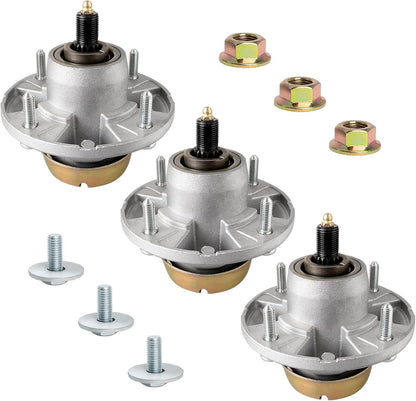 AM144377 Deck Spindle Assembly Fit for John Dee re Mower, AM124498. 3 Pack