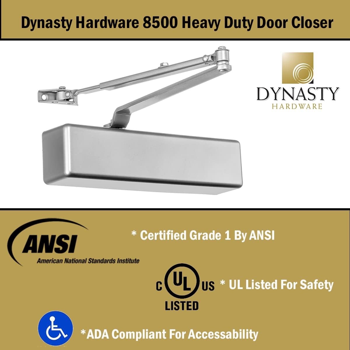 Dynasty Hardware ✨Closer ✨Heavy Duty Commercial Grade✨Hydraulic Adjustable