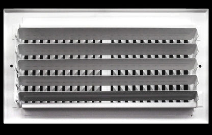 HVAC Premium 18" X 8" 2-Way-Vertical AIR Supply Grille - Vent Cover & Diffuser