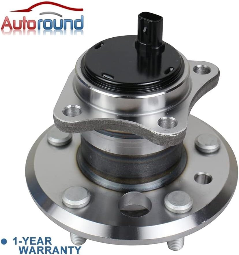 Autoround 512206 Rear Wheel Hub and Bearing Assembly Compatible with 02-03 Lexus