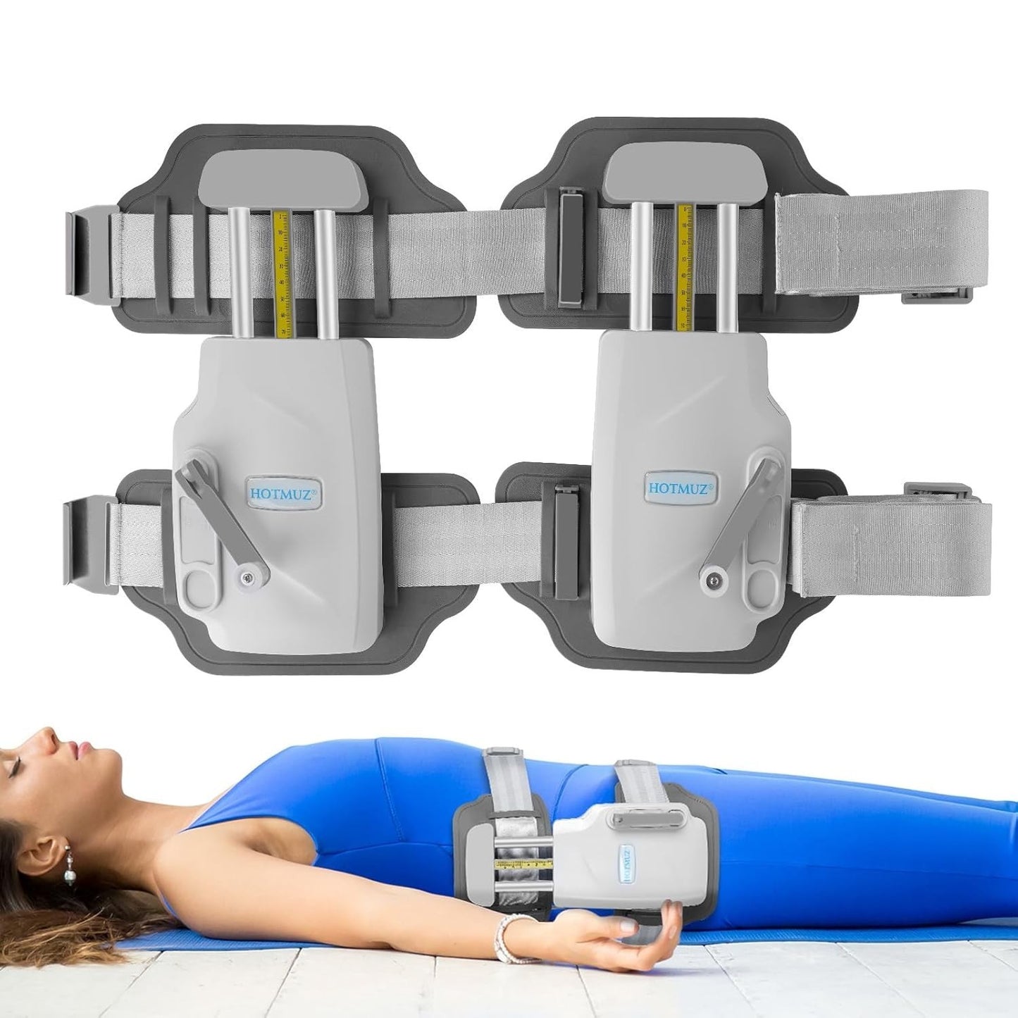 Professional Lumbar Traction Device,Herniated Disc Back Pain Relief Device,
