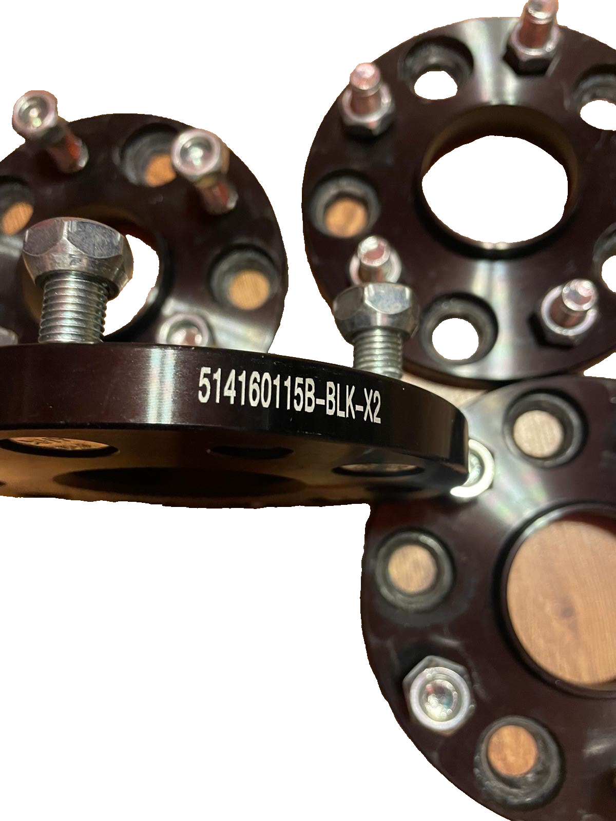 Forged 25mm Black 5x114.3 Wheel Spacers pack of 4