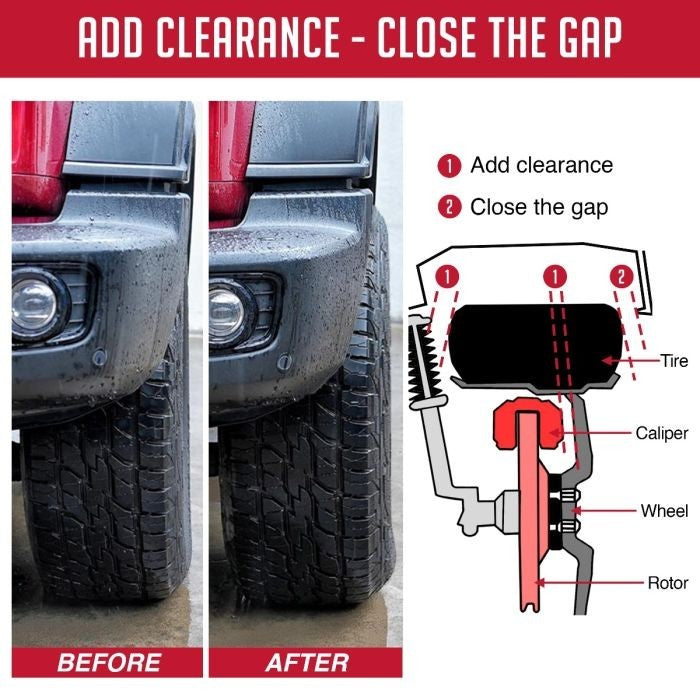 Coyote Accessories® 8180-8180H-C - 8 on 180mm 1.50 Inch Thick 124.1mm