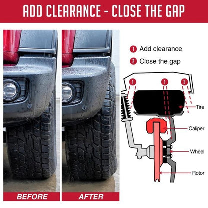 Coyote Accessories® 8180-8180H-C - 8 on 180mm 1.50 Inch Thick 124.1mm