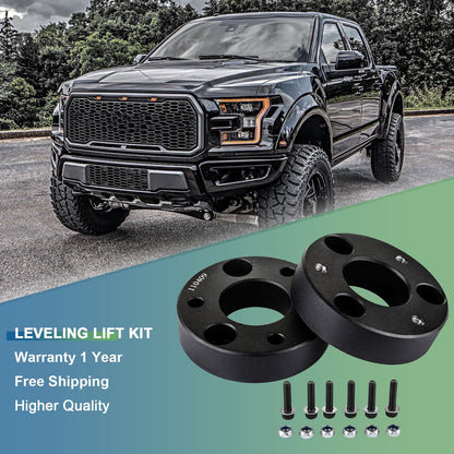 2" front +2" rear Full Lift Kit Leveling Kits for 2009-2024 Dodge Ram 1500 4WD