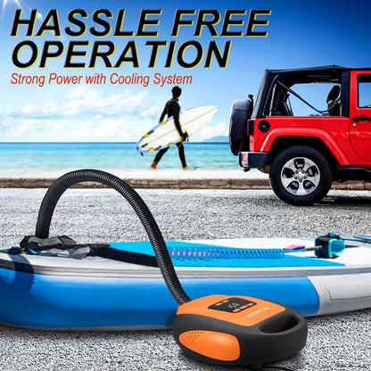 Paddle Board Pump Electric Portable, SUP Pump for Paddleboard, 20PSI Air Compres
