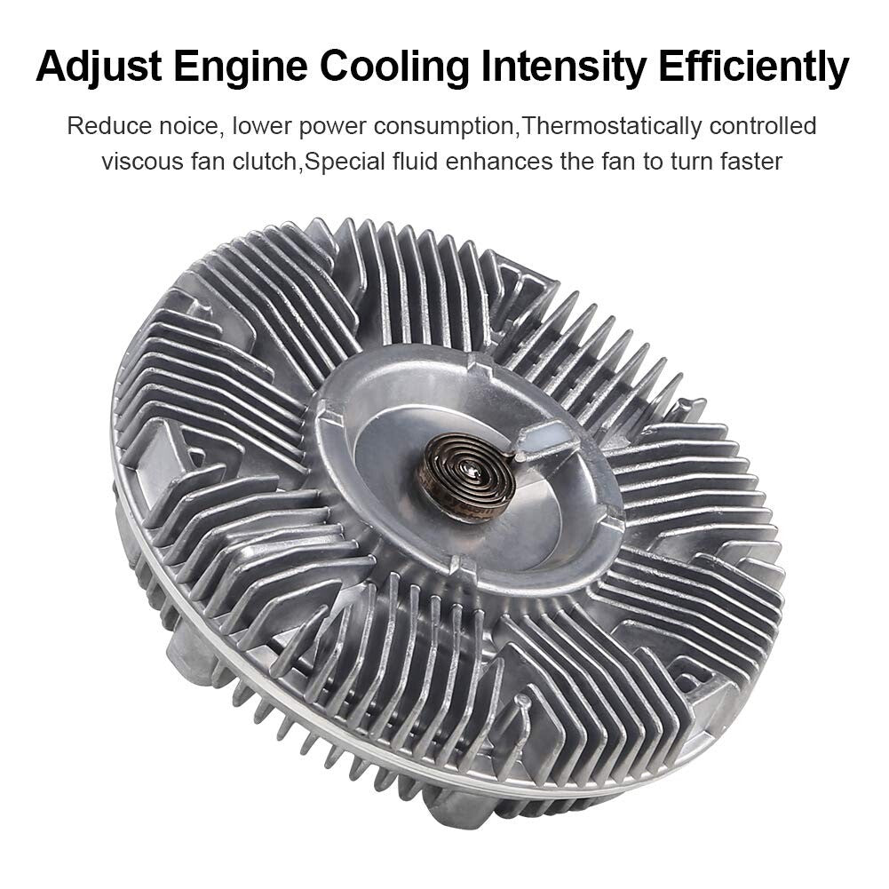 WATERWICH Fan Clutch Compatible with Ford 94-97 F250 F350 F59, 93-97 F Super