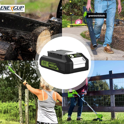 2Pack 24Volt Replacement Greenworks 24V Battery 3.5A, 29842 29852 29322
