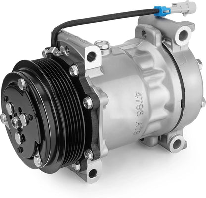 A/C Compressor Fit for Chevrolet K1500 K2500 K3500 P30, for GMC C1500 C2500 C350