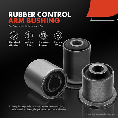 Rear Right Lower Forward Control Arm with Bushing, Compatible