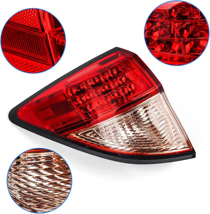 Huray Outer Tail Light for Honda HRV 2016 2017 2018 Taillight Assembly Brake