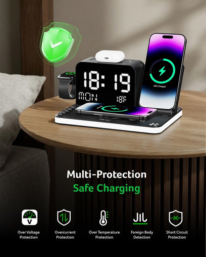 acer 7-in-1 Wireless Charging Station Charger Stand for Multiple Devices. SEALED