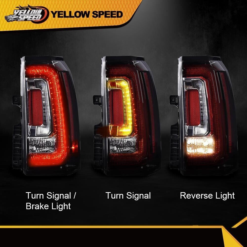 Tail Light Assembly Fit For 2015-2020 GMC Yukon and Yukon XL Passenger Side