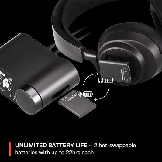 SteelSeries Arctis Nova Pro Wireless Multi-System Gaming Headset - Premium