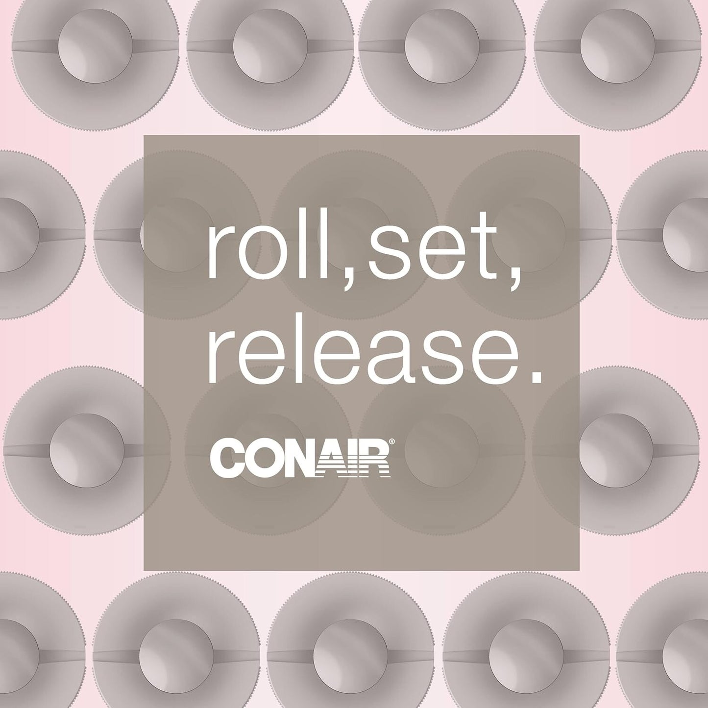 INFINITIPRO BY CONAIR Ceramic Flocked Hot Rollers for Long, Medium, and All Hair