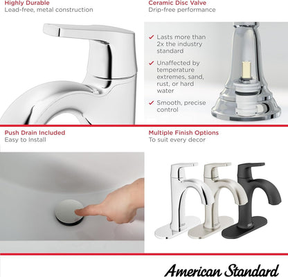 American Standard 7429101.002, Becklow Single-Handle Bathroom Faucet , Chrome