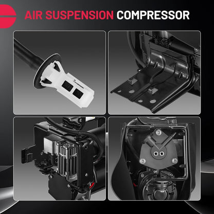 BDFHYK Air Suspension Compressor Compatible with Infiniti QX56 2004-2010, Nissan