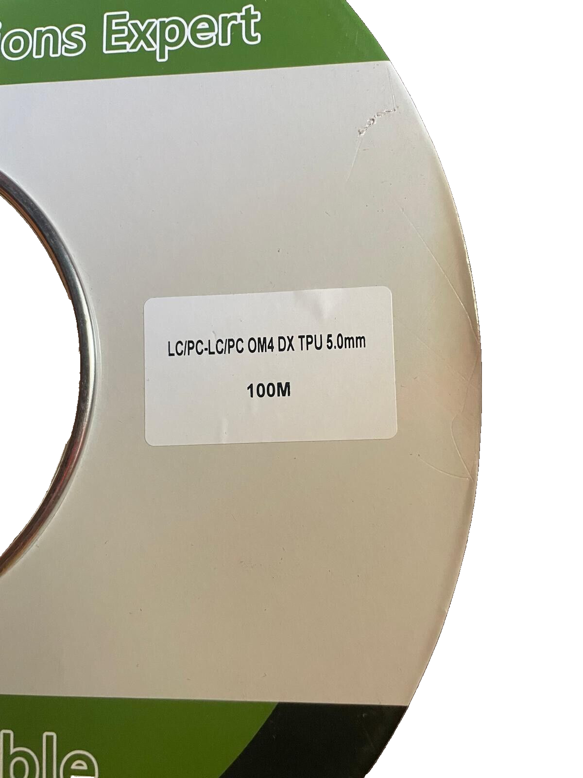 330ft/100m 5.0mm Industrial TPU OM4 Fiber LC /PC -LC/PC Outdoor Armored Fiber