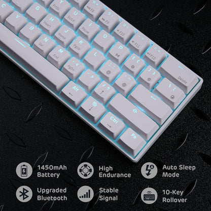 ROYAL KLUDGE RK61 60% Linear Switch Mechanical Gaming Keyboard