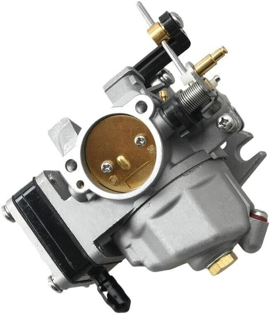 Outboard Engine Carburetor Assembly 2-Stroke 9.9HP 15HP Compatible with 6E8-1430