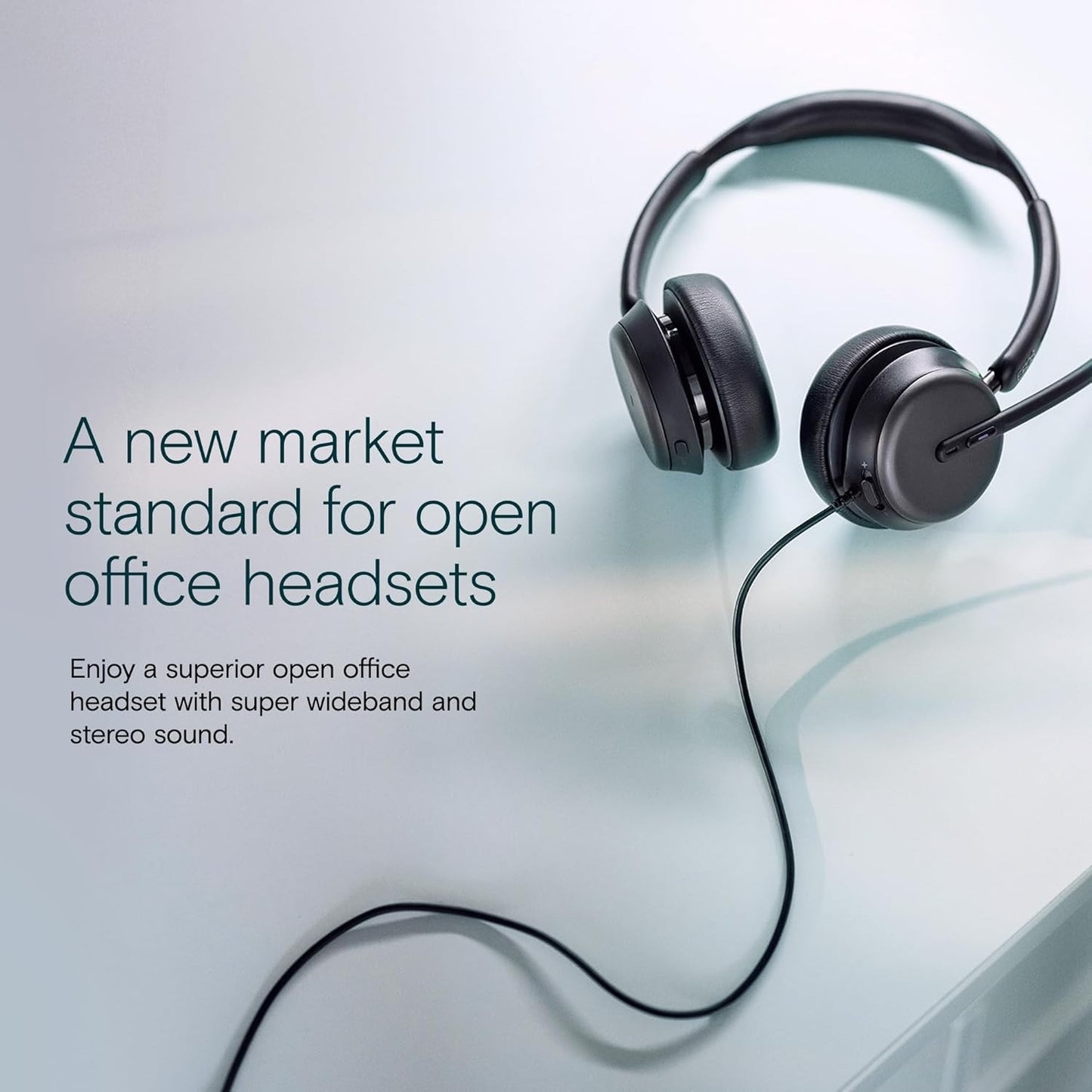 EPOS IMPACT 860 ANC Dual-sided Wired Headset With Active Noise Cancelation