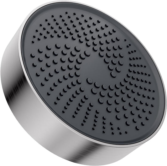 AULEEND high pressure shower head with Anti Clog Rubber Jets-Adjustable 7.87in