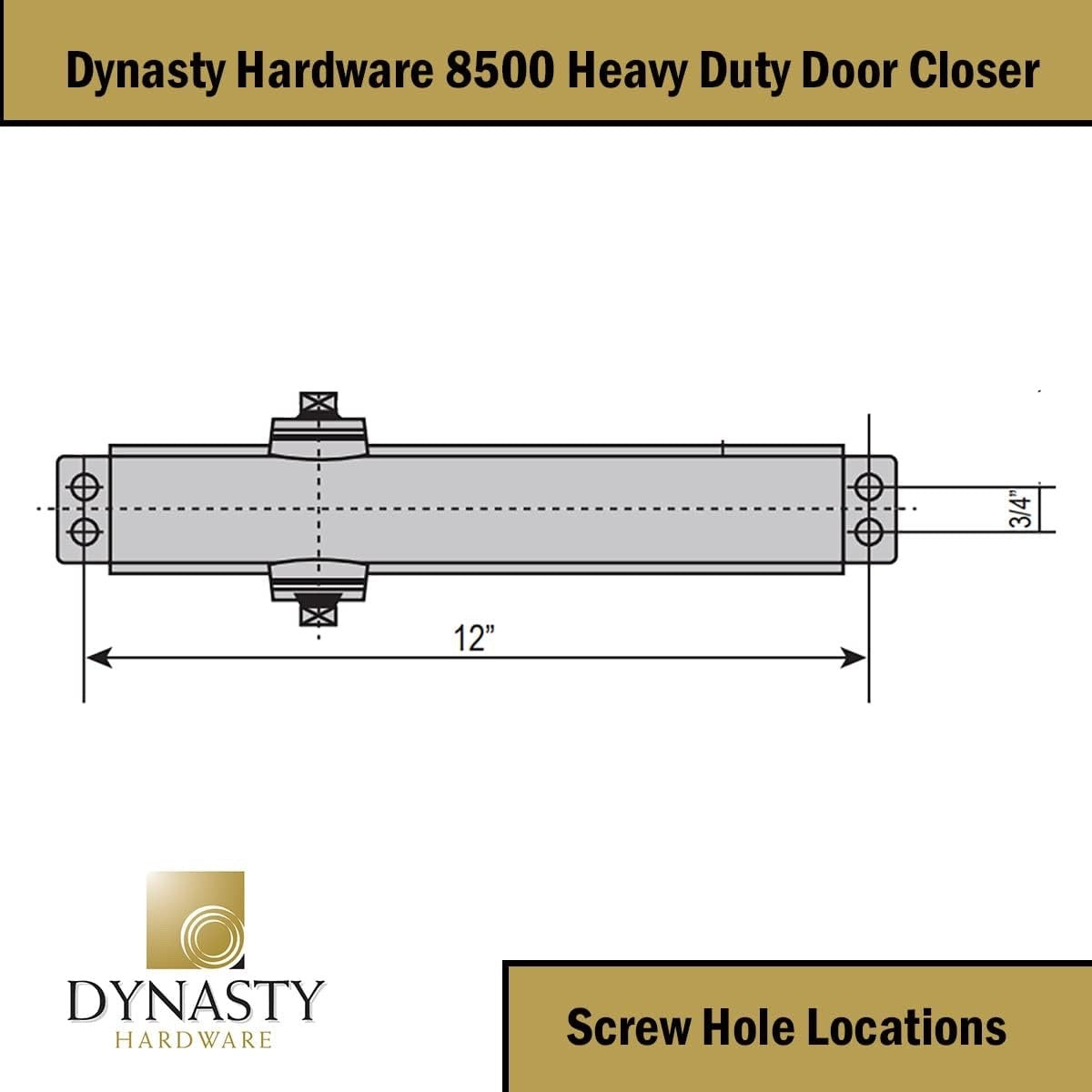 Dynasty Hardware ✨Closer ✨Heavy Duty Commercial Grade✨Hydraulic Adjustable