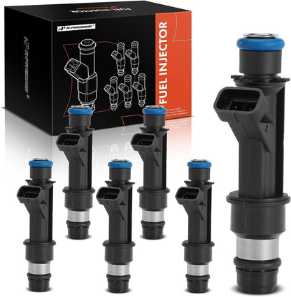 A-Premium 12586551 Fuel Injectors Set of 6 Compatible with Chevrolet Impala