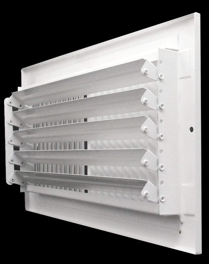 HVAC Premium 18" X 8" 2-Way-Vertical AIR Supply Grille - Vent Cover & Diffuser