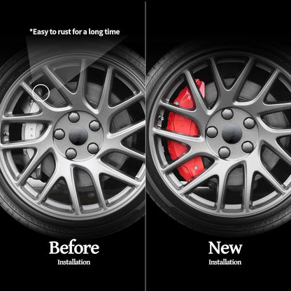 Brake Caliper Covers Set of 4 Compatible with for Tesla Model 3 Highland 2024