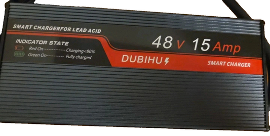 DUBIHU 48V 15A Golf Cart Battery Charger, Compatible with Club Car Models