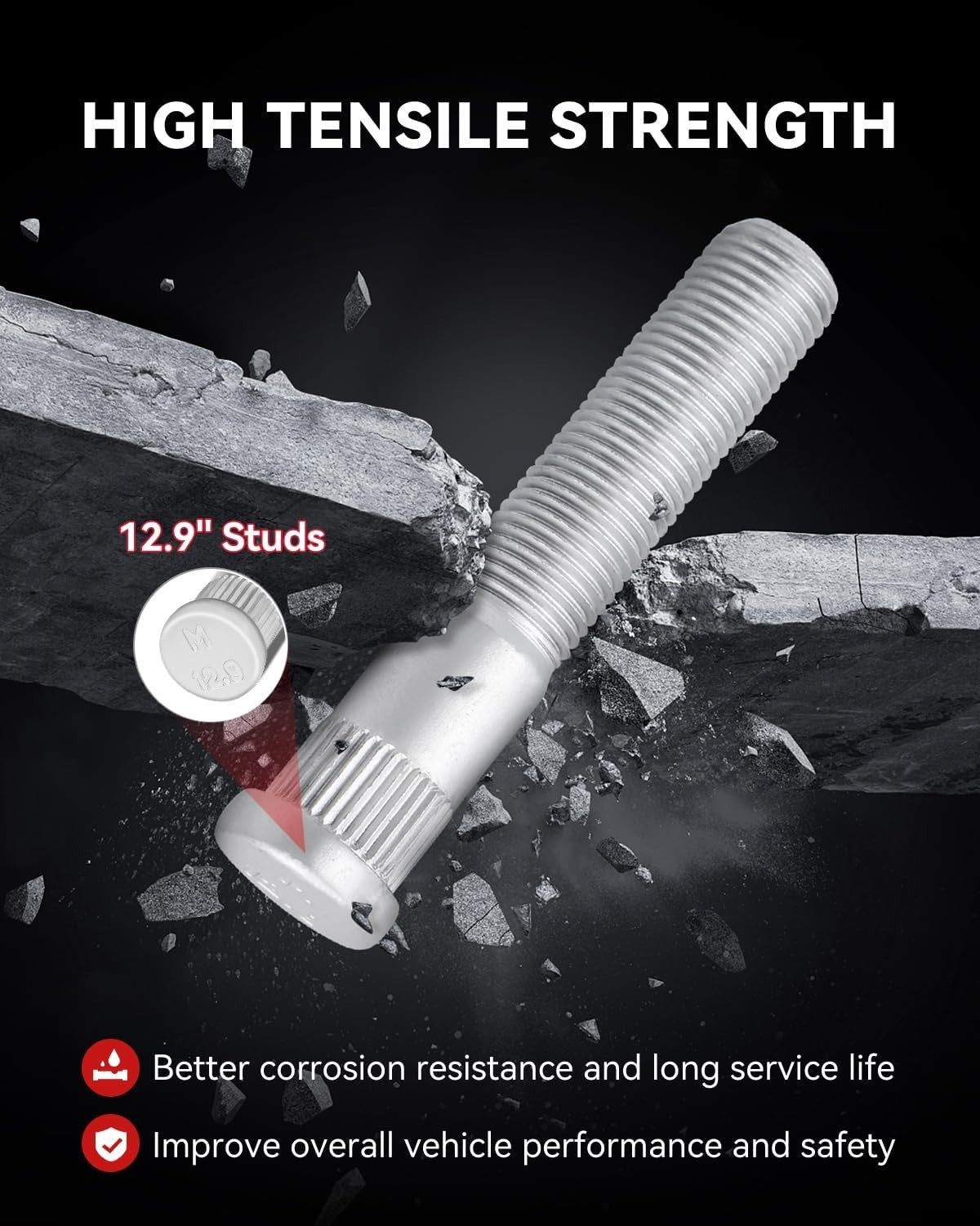 YIZBAP 2PCS 8x170 Hubcentric Wheel Spacers, 2 inch 8x170mm Wheel Spacers 125 mm