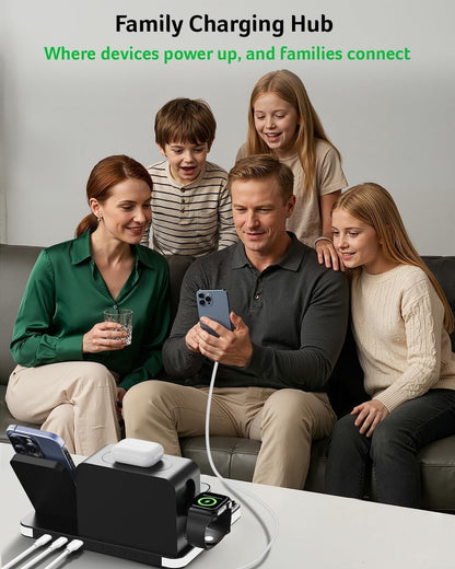 acer 7-in-1 Wireless Charging Station Charger Stand for Multiple Devices. SEALED