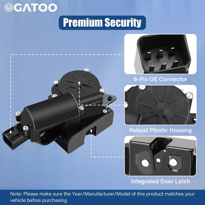 Rear Gate Trunk Latch Tailgate Actuator Fit for Chevy Tahoe Suburban 1500 2500