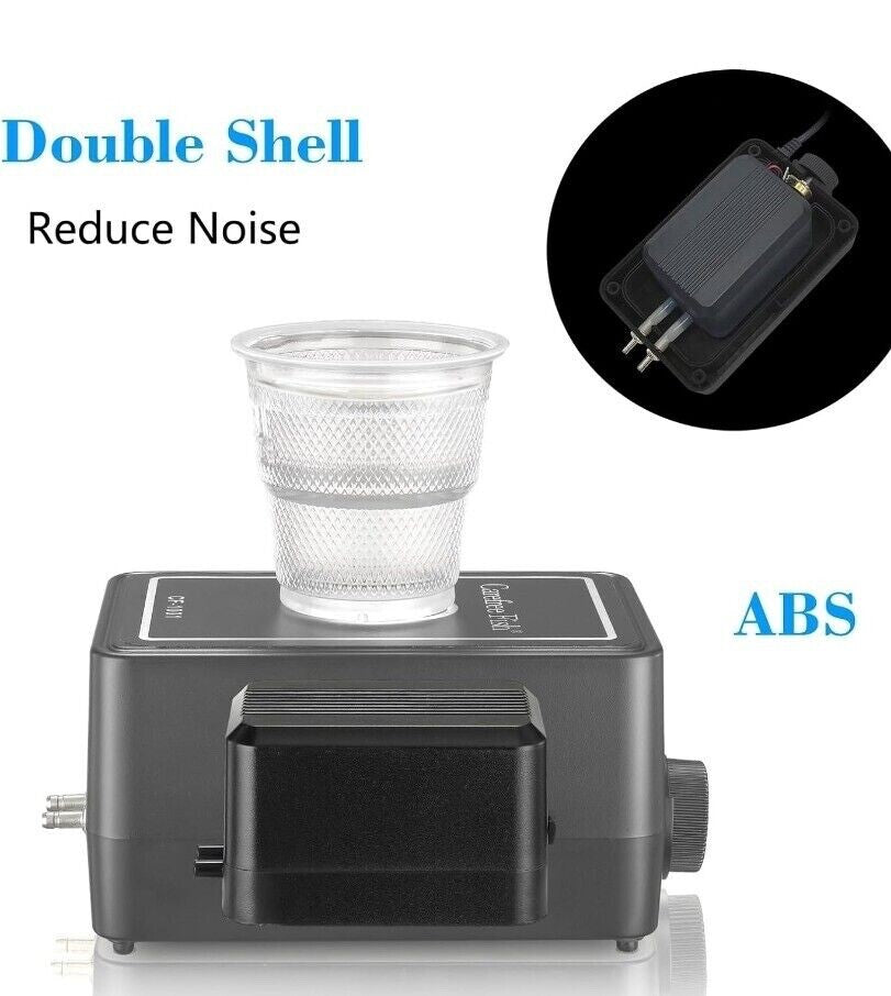 Carefree Fish 2 Air Outlets Air Pump  Powerful Adjustable Oxygen 8 W