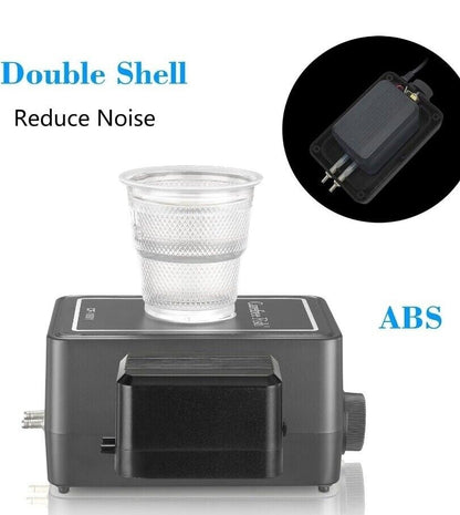 Carefree Fish 2 Air Outlets Air Pump  Powerful Adjustable Oxygen 8 W