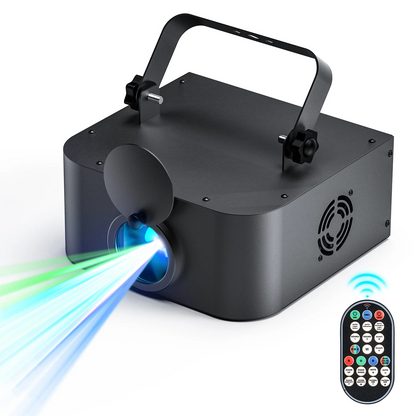 DJ Laser Party Lights, 3D Animation RGB Lazer Stage Lighting, DMX512 Music Sound