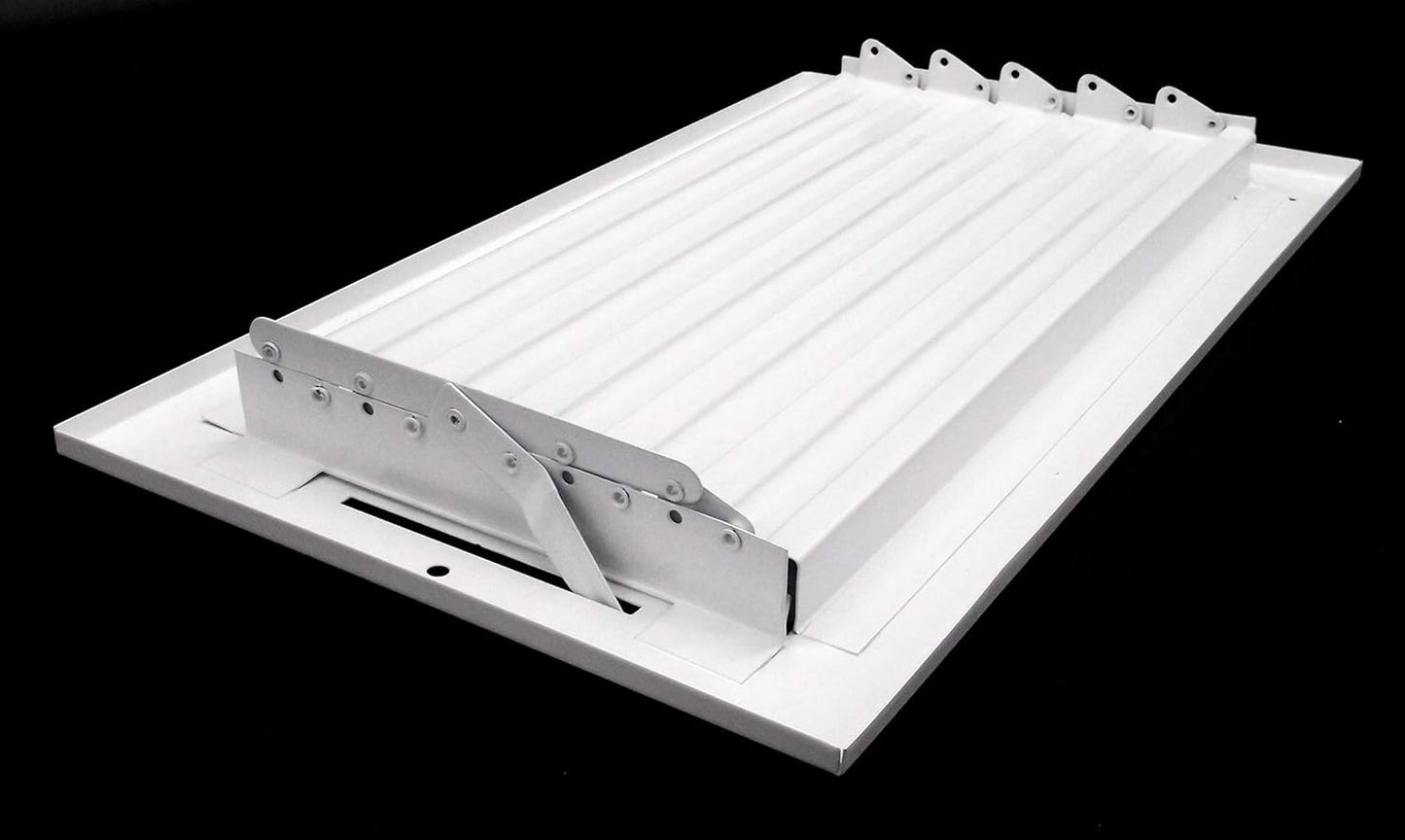HVAC Premium 18" X 8" 2-Way-Vertical AIR Supply Grille - Vent Cover & Diffuser