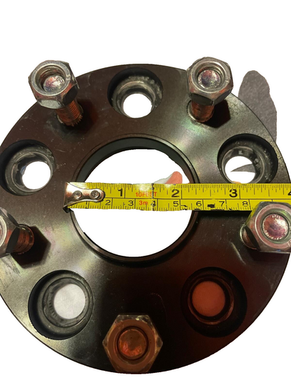Forged 25mm Black 5x114.3 Wheel Spacers pack of 4