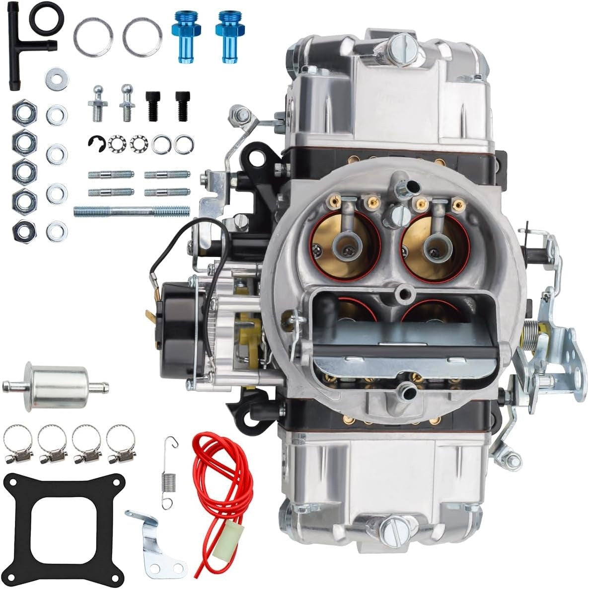 BR-67255 Carburetor 4150 Model 650 CFM 4 Barrel Double-Pumper,Compatible