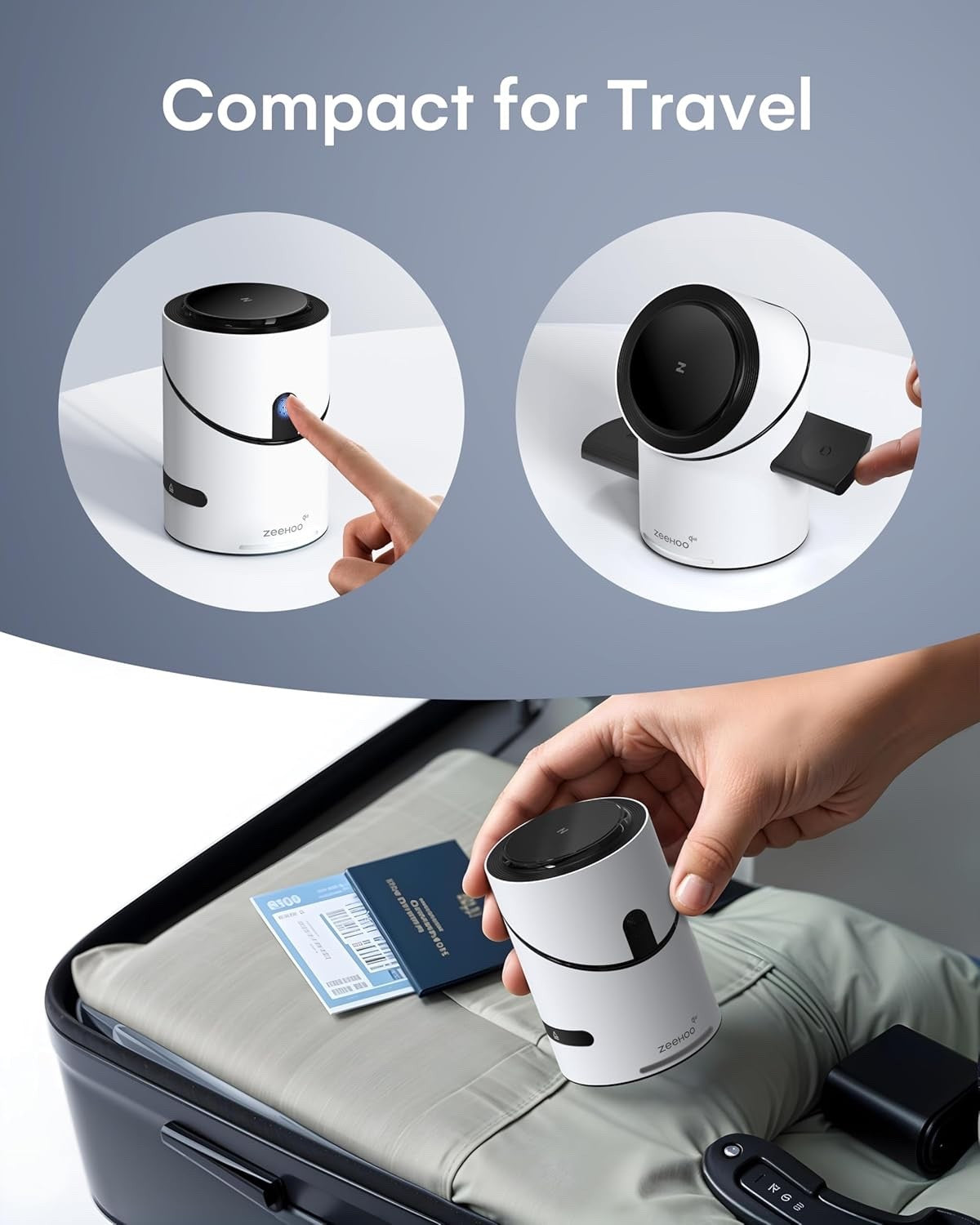 ZEEHOO - Wireless Charging Station - Qi2 15W Fast Charge - Model: CubeTrick-X