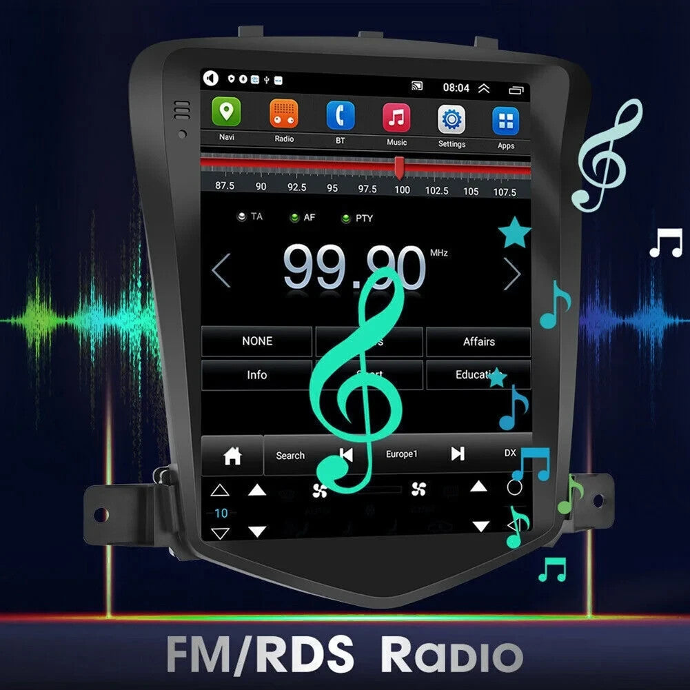 HUOEPU Car Radio for Chevrolet Chevy Cruze 2009-2015 9.7 inch Android 13 Car