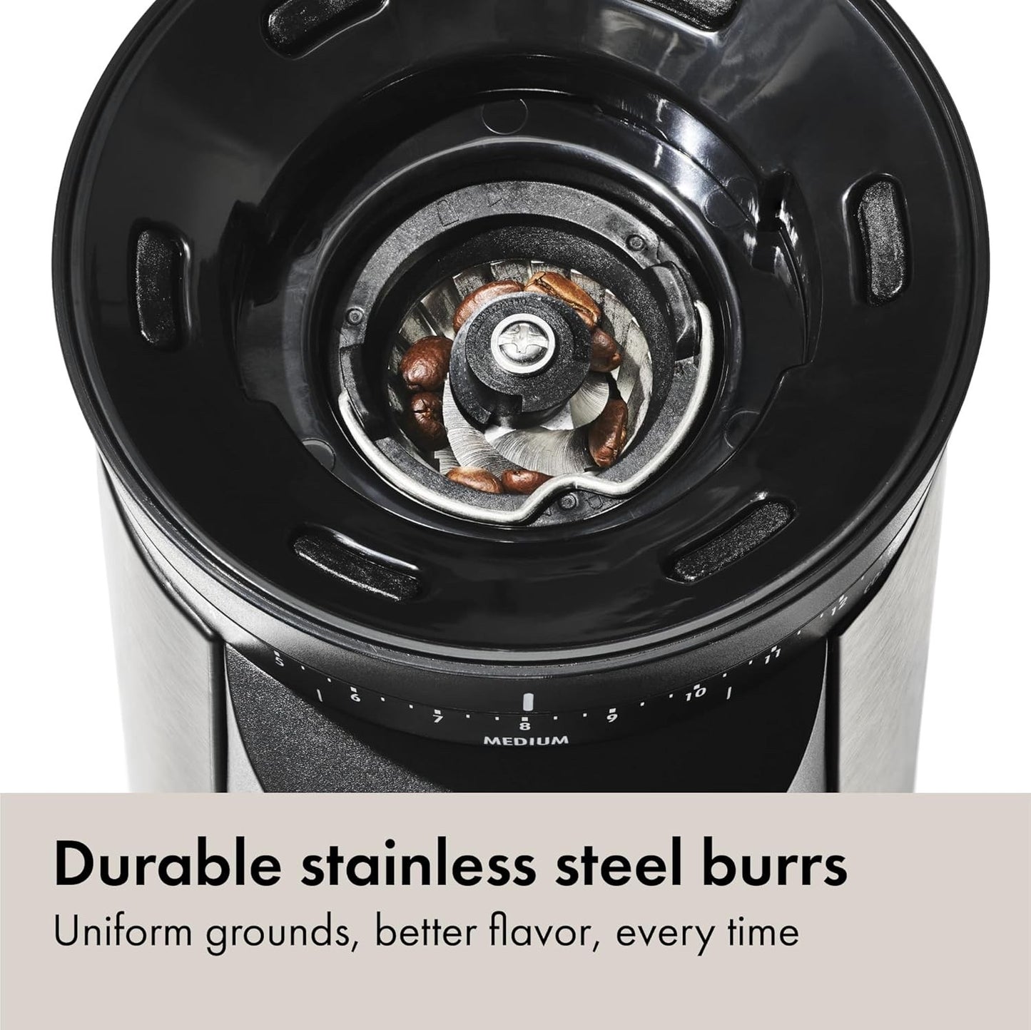 OXO Brew Conical Burr Coffee Grinder Stainless Steel 8717000 New in Box