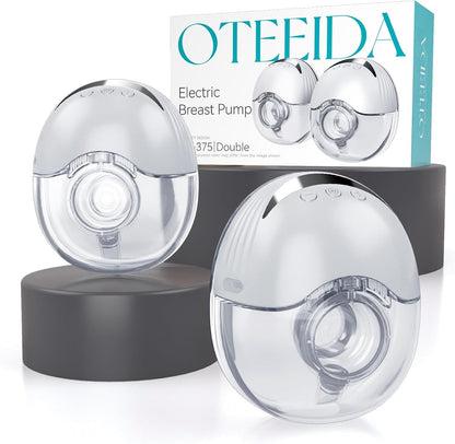 Hands Free Breast Pump Wearable MY-375 - Strong Suction, Low Noise, Wearable Bre